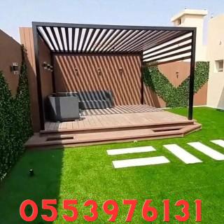 تركيب مظلات حدائق منزلية جدة