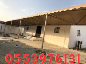 مظلات ساحات واحواش المساجد