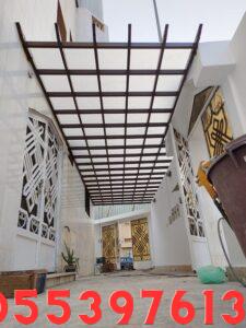 مظلات ساحات واحواش المساجد والمدارس