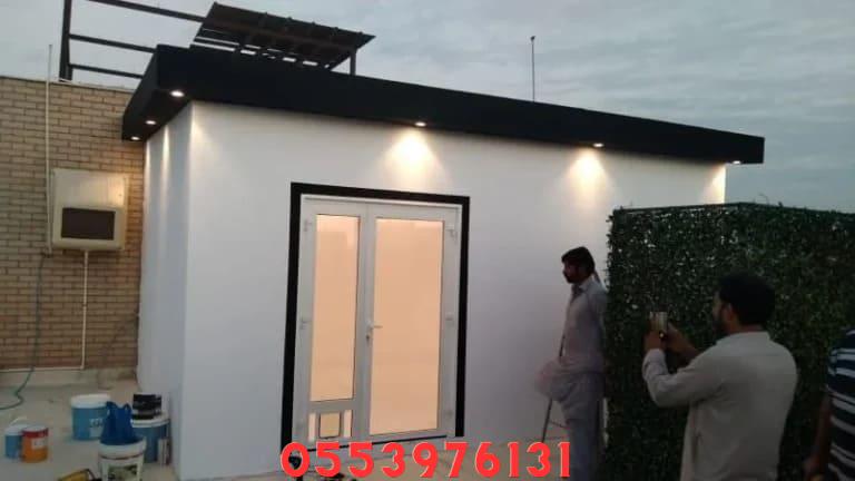 أشكال غرف ومستودعات اسمنت بورد
