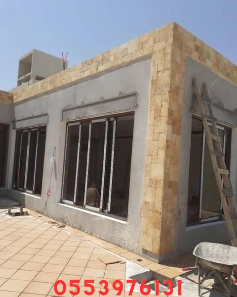 بناء غرف للعمالة المنزلية في السطح جدة