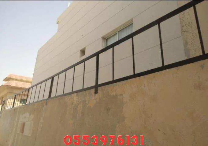 تركيب سواتر حديد مجدول وقص ليزر
