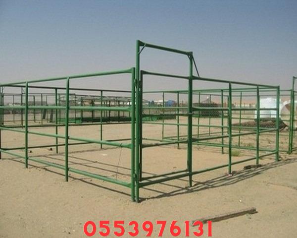 تصميمات حديثة لشبك تسوير الأراضي في خليص