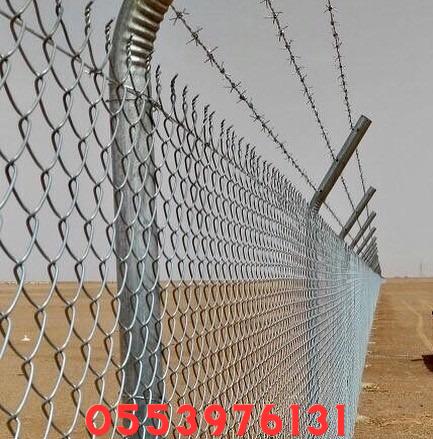 شبك تسوير مباني حكومية وشبوك حماية