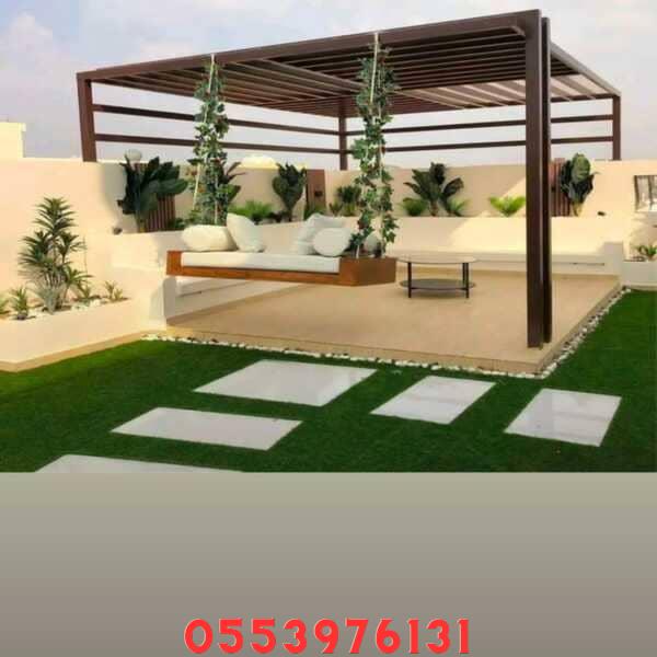 مظلات مداخل فلل