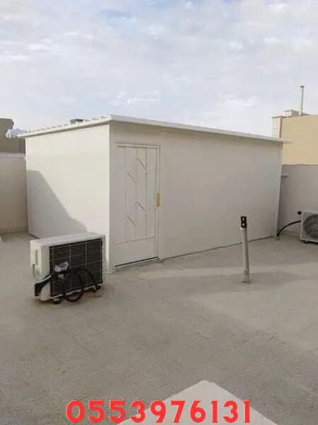 مقاول بناء غرف ملاحق الساندوتش بانل