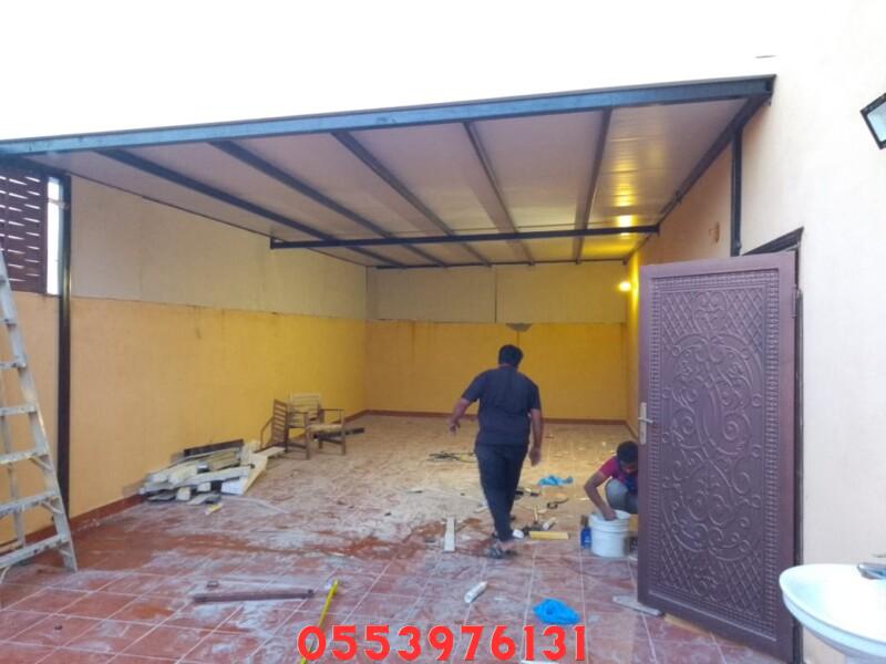 ملحق سمنت بورد جدة | أفضل مقاول لبناء ملحق خارجي متين وسريع
