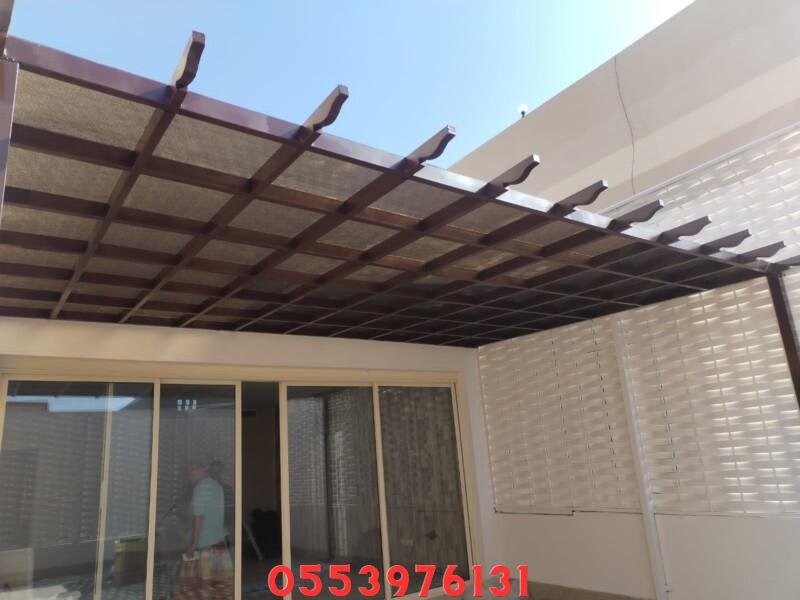 أفضل شركة لتركيب مظلات احواش اسطح