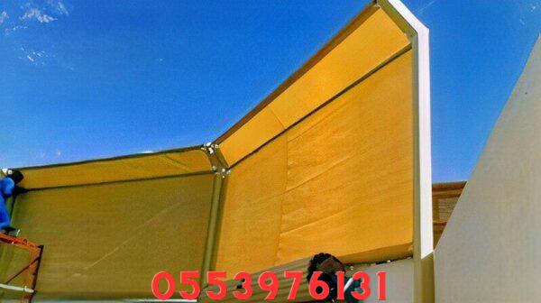 أفضل خامات سواتر القماش الخارجية