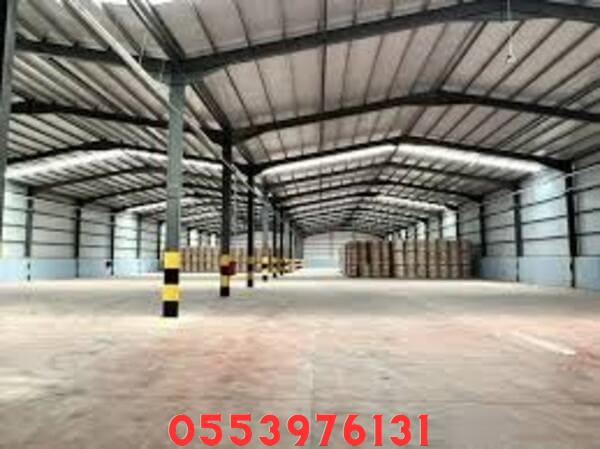 أنواع الهناجر والمستودعات