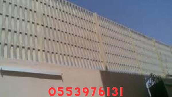 تركيب حواجز بلاستيك مقاومة للطقس