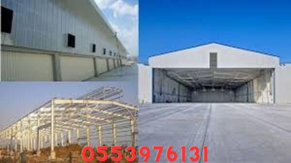 تركيب هناجر مصانع ساندوتش بانل