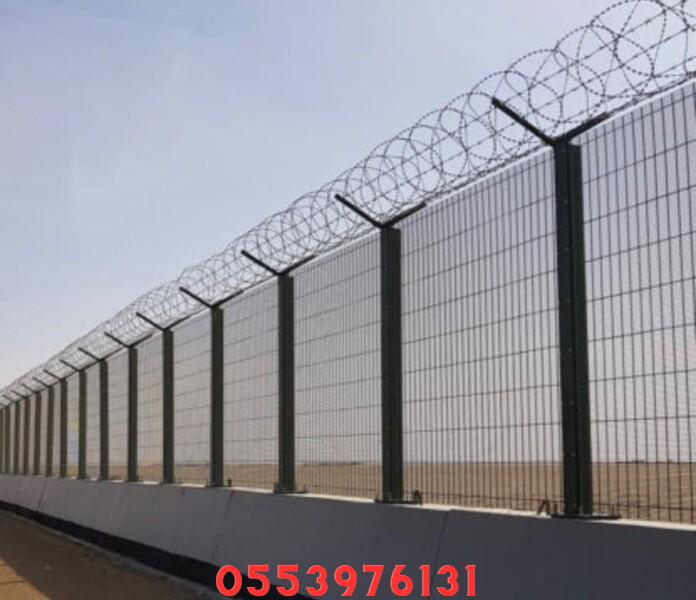 تسوير أراضٍ بشبك مجلفن ٢٠٢٦