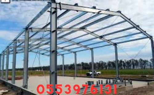 تصميم وتنفيذ هناجر صناعية