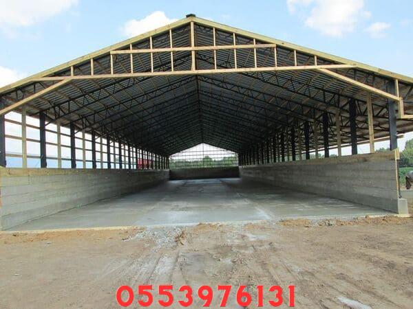 تنفيذ هناجر تخزين بعزل حراري وصوتي