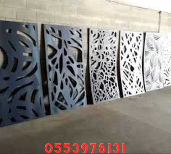 سواتر ليزر هندسية للمنازل الحديثة