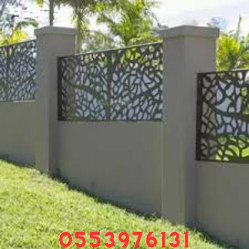 سواتر حديد للحدائق والمداخل