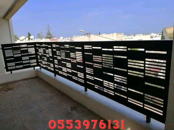 سواتر حديد للحماية الخارجية